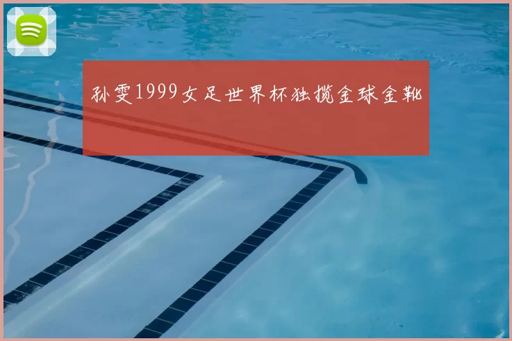 孙雯1999女足世界杯独揽金球金靴