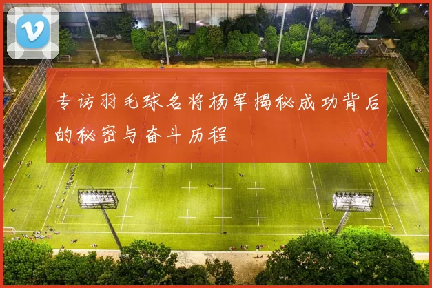 专访羽毛球名将杨军揭秘成功背后的秘密与奋斗历程