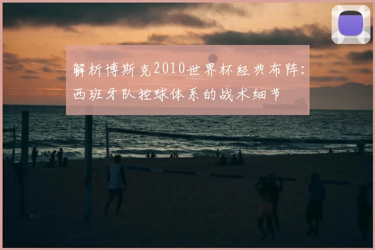 解析博斯克2010世界杯经典布阵：西班牙队控球体系的战术细节