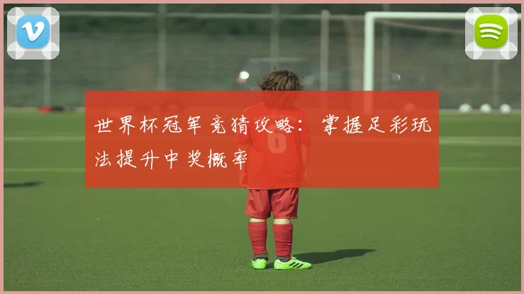 世界杯冠军竞猜攻略：掌握足彩玩法提升中奖概率