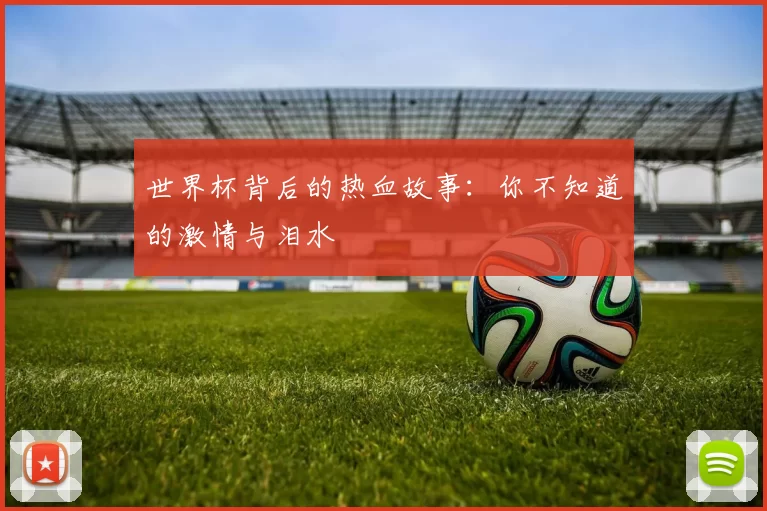 世界杯背后的热血故事:你不知道的激情与泪水
